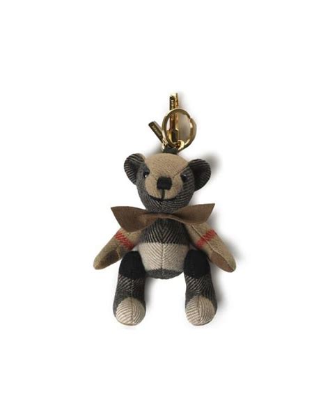 burberry key holder|burberry bear keychain.